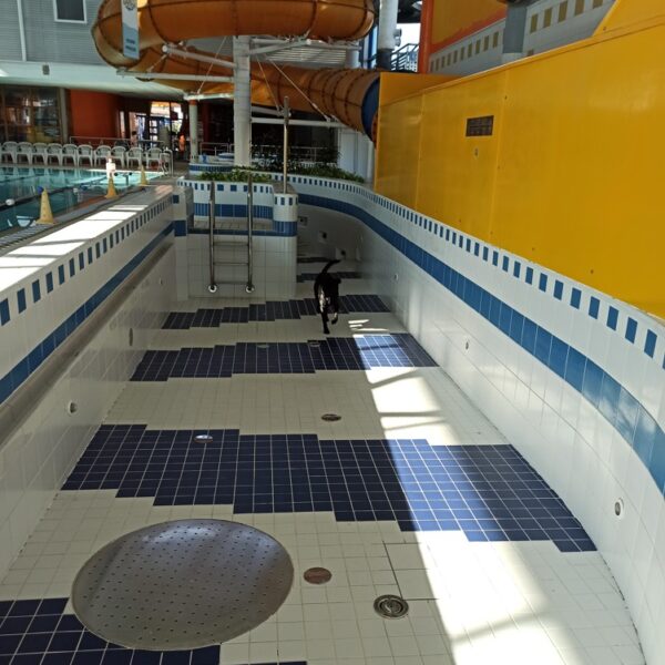 Natěračské práce aquapark Letňany