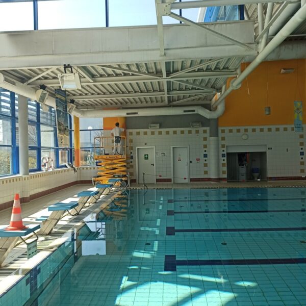 Natěračské práce aquapark Letňany